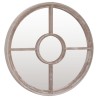 Miroir de jardin Sable 60x4 cm Fer Rond utilisation extérieure 
