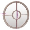 Miroir de jardin Sable 60x4 cm Fer Rond utilisation extérieure 