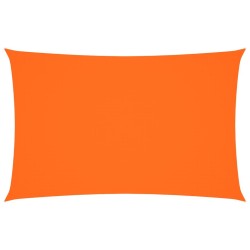 Voile de parasol tissu oxford rectangulaire 2x4,5 m orange 