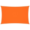 Voile de parasol tissu oxford rectangulaire 2x4,5 m orange 