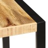 Table à manger 160x80x75 cm bois de manguier massif 