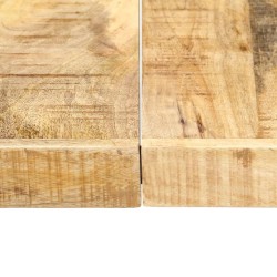 Table à manger 160x80x75 cm bois de manguier massif 