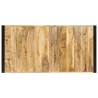 Table à manger 160x80x75 cm bois de manguier massif 