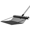 Tête de fourche avec 18 dents noir acier 