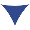 Voile d'ombrage 160 g/m² triangulaire bleu 5x5x6 m PEHD 