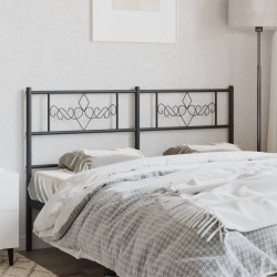 Tête de lit métal noir 160 cm 