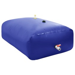 Réservoir d'eau avec robinet pliable 5000 L PVC 