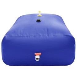 Réservoir d'eau avec robinet pliable 5000 L PVC 