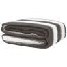 Tapis de tente 250x550 cm Anthracite et blanc 