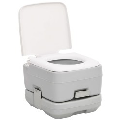 Ensemble de toilette et réservoir d'eau de camping portable 