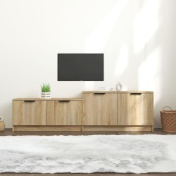 Meuble TV Chêne sonoma 158,5x36x45 cm Bois d'ingénierie 
