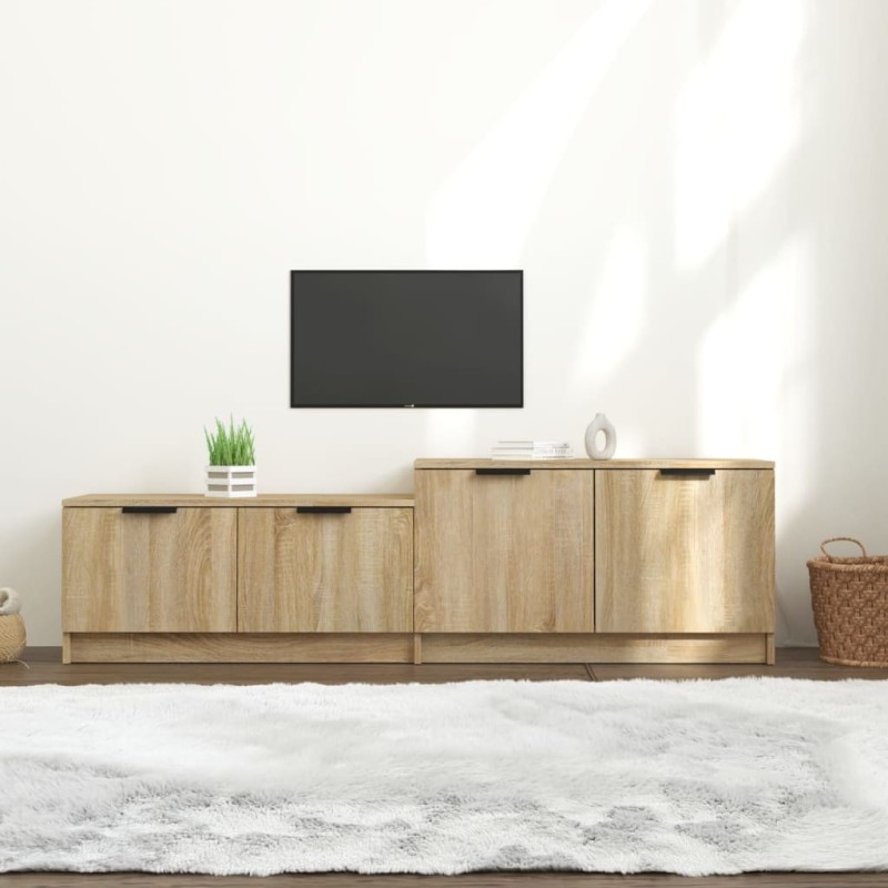 Meuble TV Chêne sonoma 158,5x36x45 cm Bois d'ingénierie Meuble TV Chêne sonoma 158,5x36x45 cm Bois d'ingénierie
