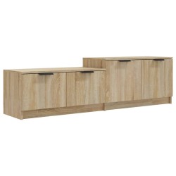 Meuble TV Chêne sonoma 158,5x36x45 cm Bois d'ingénierie 