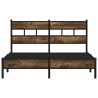 Cadre de lit sans matelas avec tête de lit 137x190 cm 