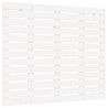 Tête de lit murale Blanc 141x3x91,5 cm Bois massif de pin 