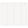 Tête de lit murale Blanc 141x3x91,5 cm Bois massif de pin 