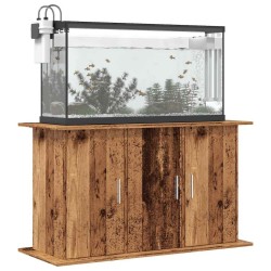 Support pour aquarium vieux bois 101x41x58 cm bois d'ingénierie 