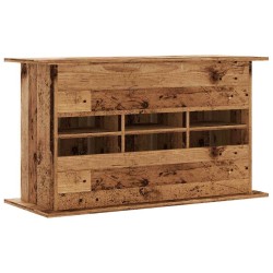 Support pour aquarium vieux bois 101x41x58 cm bois d'ingénierie 