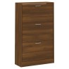 Armoire à chaussures Chêne marron 63x24x103cm Bois d'ingénierie 