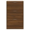 Armoire à chaussures Chêne marron 63x24x103cm Bois d'ingénierie 