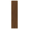 Armoire à chaussures Chêne marron 63x24x103cm Bois d'ingénierie 
