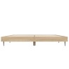 Cadre de lit sans matelas chêne sonoma 120x190 cm 
