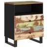 Table de chevet 50x33x62cm Bois de récupération et d'ingénierie 
