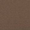 Canapé à 3 places avec repose-pieds Marron 180 cm Tissu 