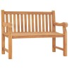 Banc de jardin 114 cm bois de teck solide 