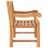 Banc de jardin 114 cm bois de teck solide 
