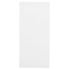 Classeur Blanc 90x46x103 cm Acier 