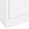 Classeur Blanc 90x46x103 cm Acier 