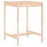 Ensemble de bar de jardin 5 pcs bois de pin massif 