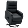 Fauteuil Gris foncé Tissu 