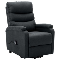 Fauteuil Gris foncé Tissu 