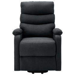 Fauteuil Gris foncé Tissu 