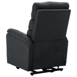 Fauteuil Gris foncé Tissu 