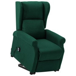 Fauteuil Vert foncé Tissu 