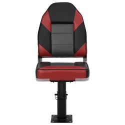 Sièges bateau lot de 2 piédestal hauteur réglable pivotant 360° 