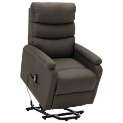 Fauteuil Taupe Tissu 
