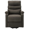 Fauteuil Taupe Tissu 