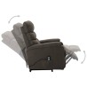 Fauteuil Taupe Tissu 