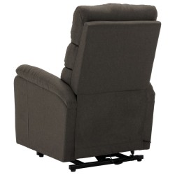 Fauteuil Taupe Tissu 