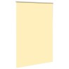 Store enrouleur occultant jaune largeur du tissu 146,6 cm 