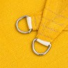 Voile d'ombrage 160 g/m² trapèze jaune 4/5x3 m PEHD 