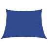 Voile d'ombrage 160 g/m² trapèze bleu 4/5x3 m PEHD 