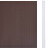 Écran d'intimité de jardin PVC 35x0,19 m Marron 