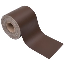Écran d'intimité de jardin PVC 35x0,19 m Marron 