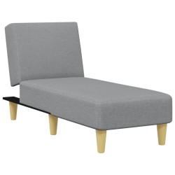 Ensemble de canapés 2 pcs gris clair tissu 