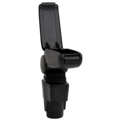 Accoudoir de voiture noir 13x34x(36,5-53) cm ABS 